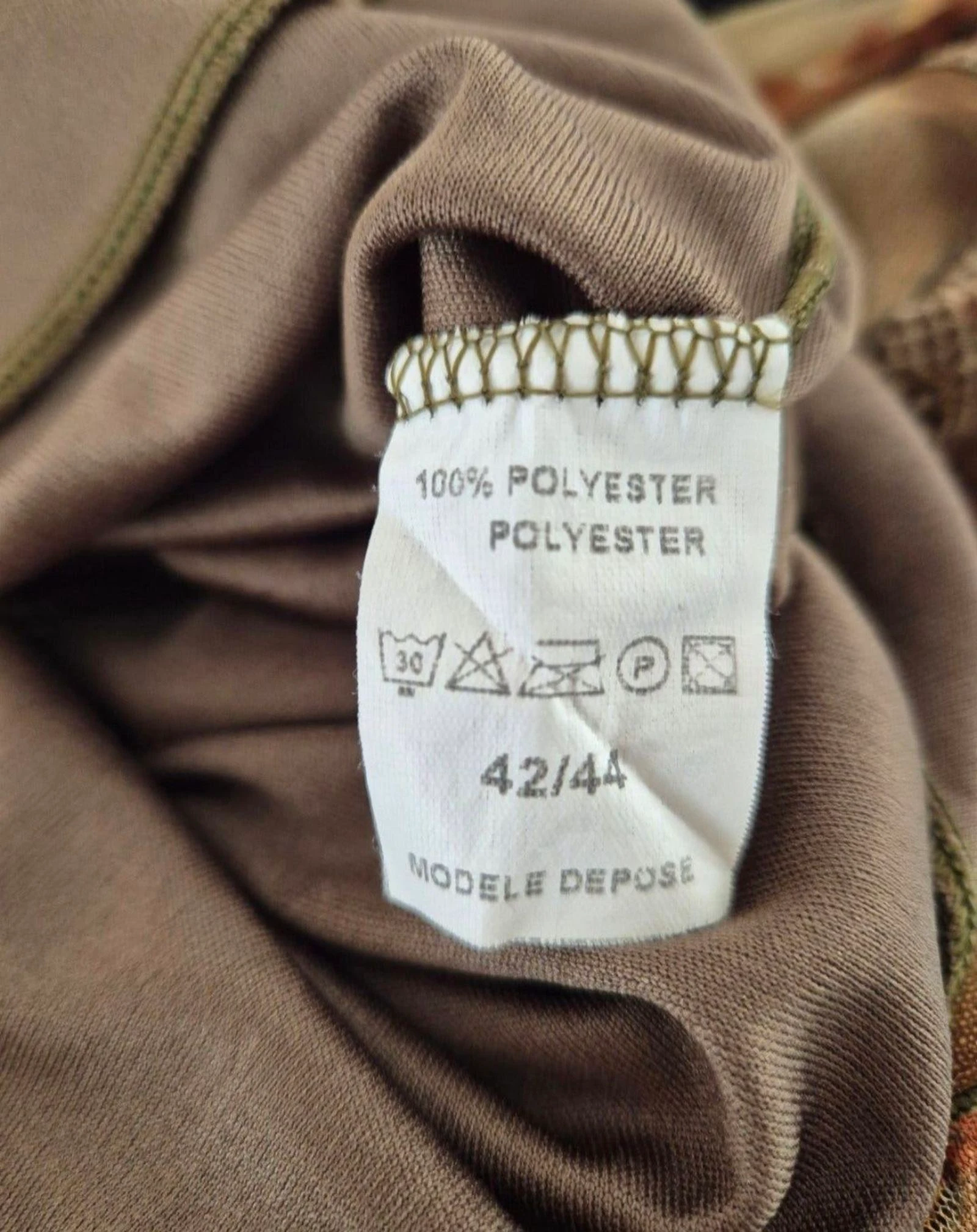 Vintage Georges Franck Y2K Haut en Maille Patchwork à Paillettes – Taille 42/44 – photo 11